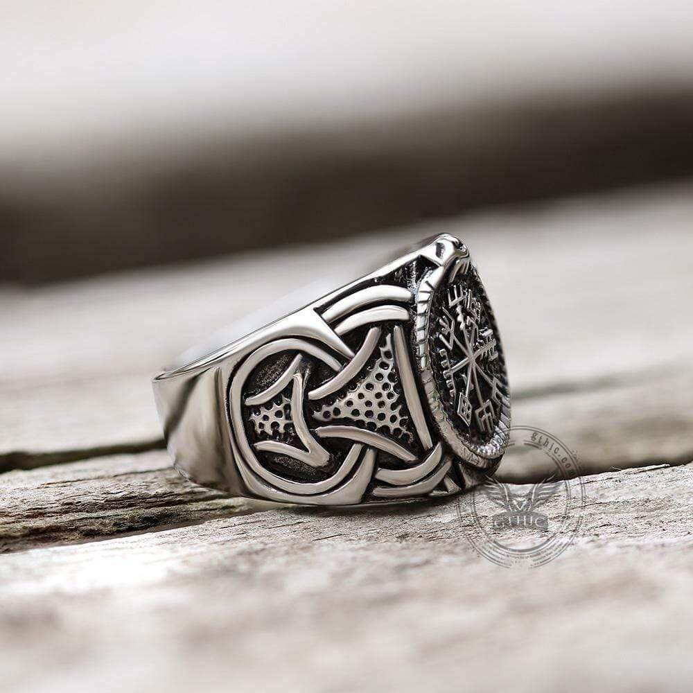 Dragon Amulet 316L Stainless Steel Viking Ring