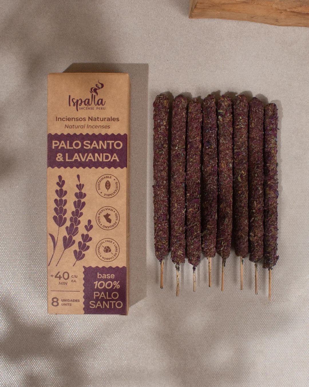 Ispalla - Palo Santo & Lavender Thick Natural Incense