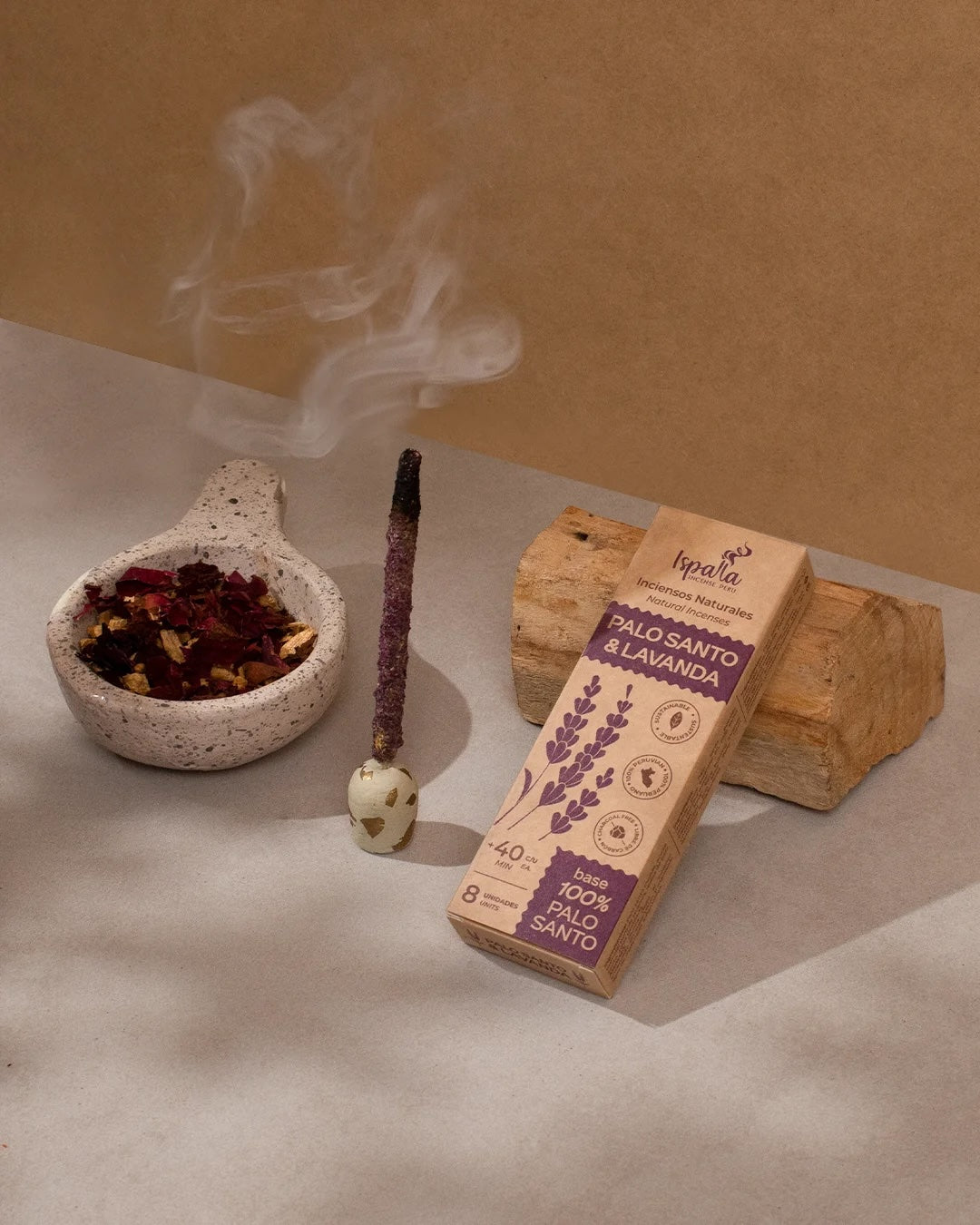 Ispalla - Palo Santo & Lavender Thick Natural Incense