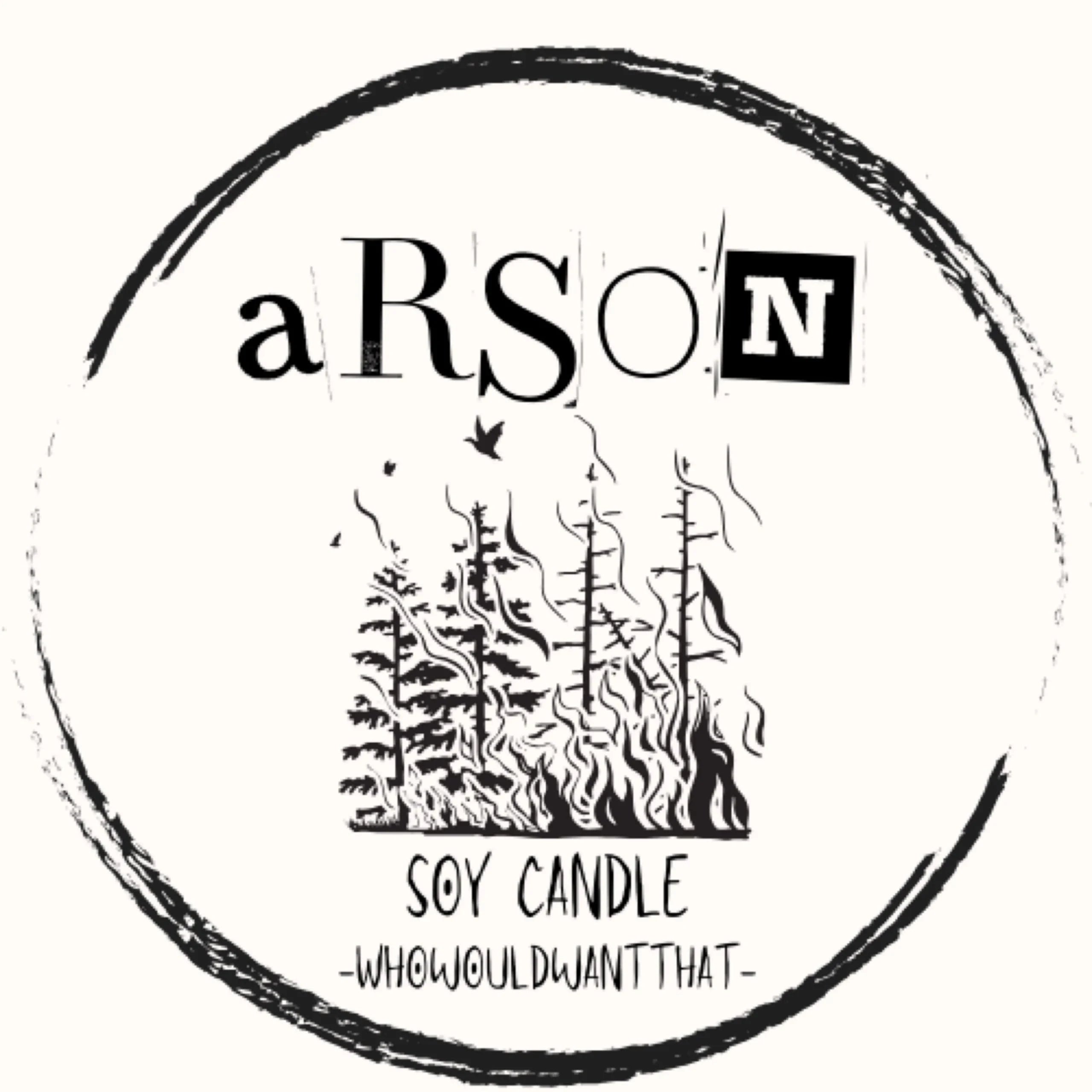 Arson Candle - Tealight Scented Soy Candle - Who Would Want That