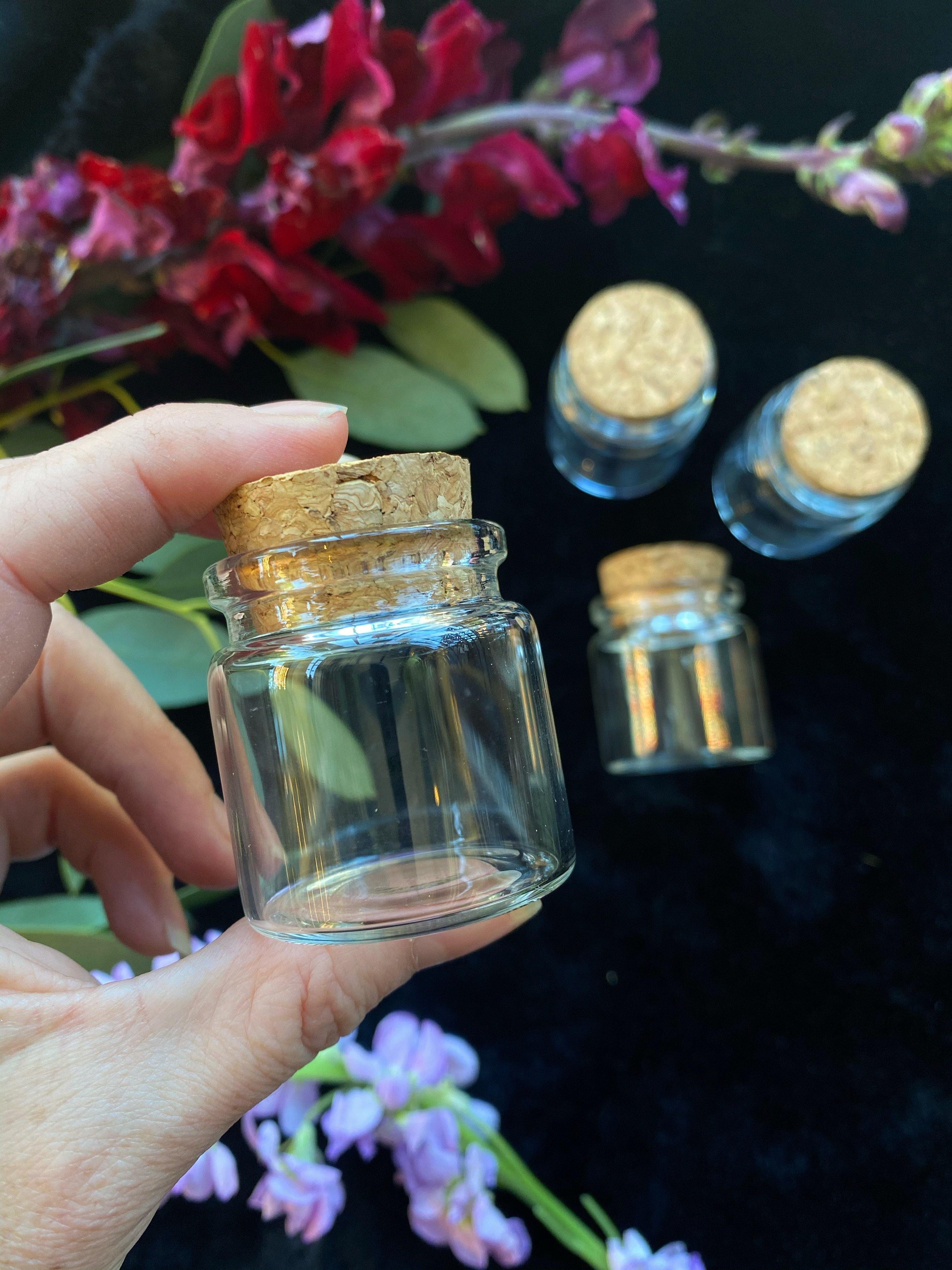 Cork Top Spell Jar - 20 ml Empty - qmeb