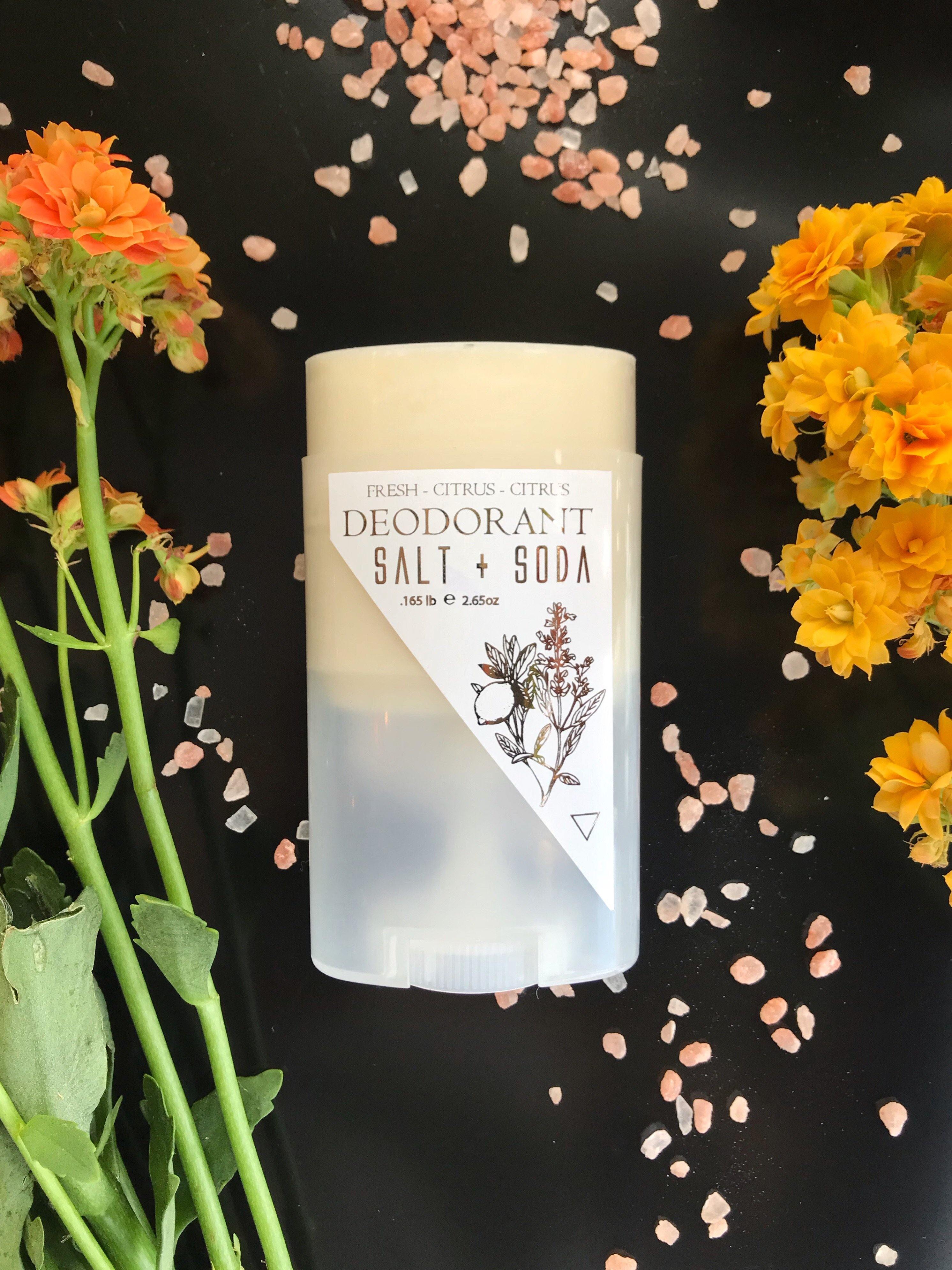 Deodorant - Salt and Soda (Fresh + Citrus + Herbal) - Keven Craft Rituals