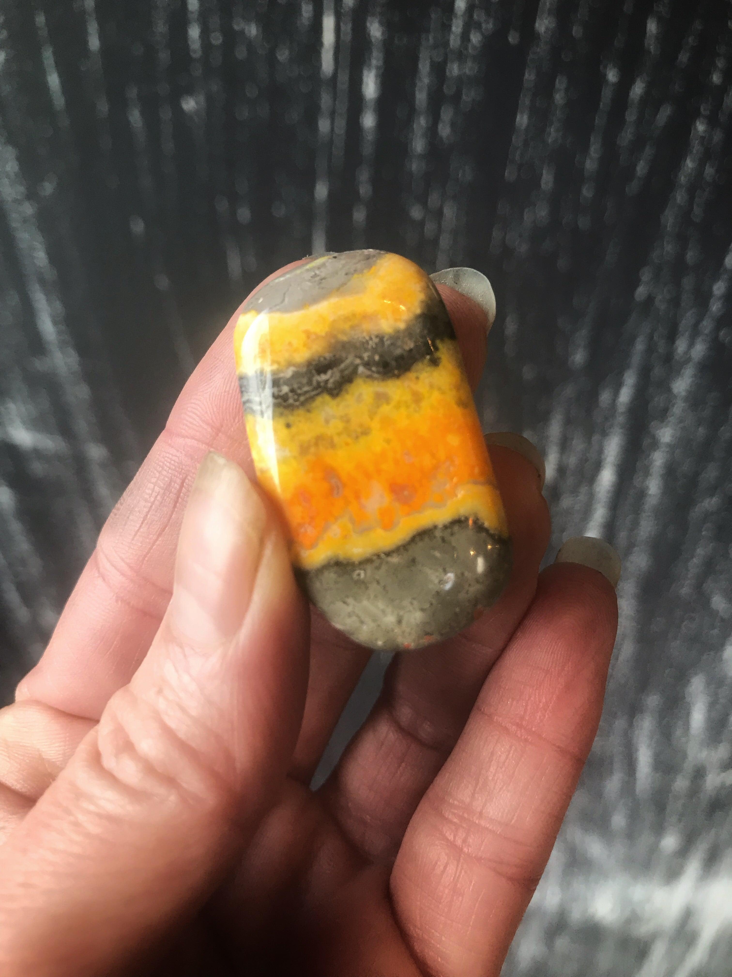 Tumbled Bumblebee Jasper - Keven Craft Rituals