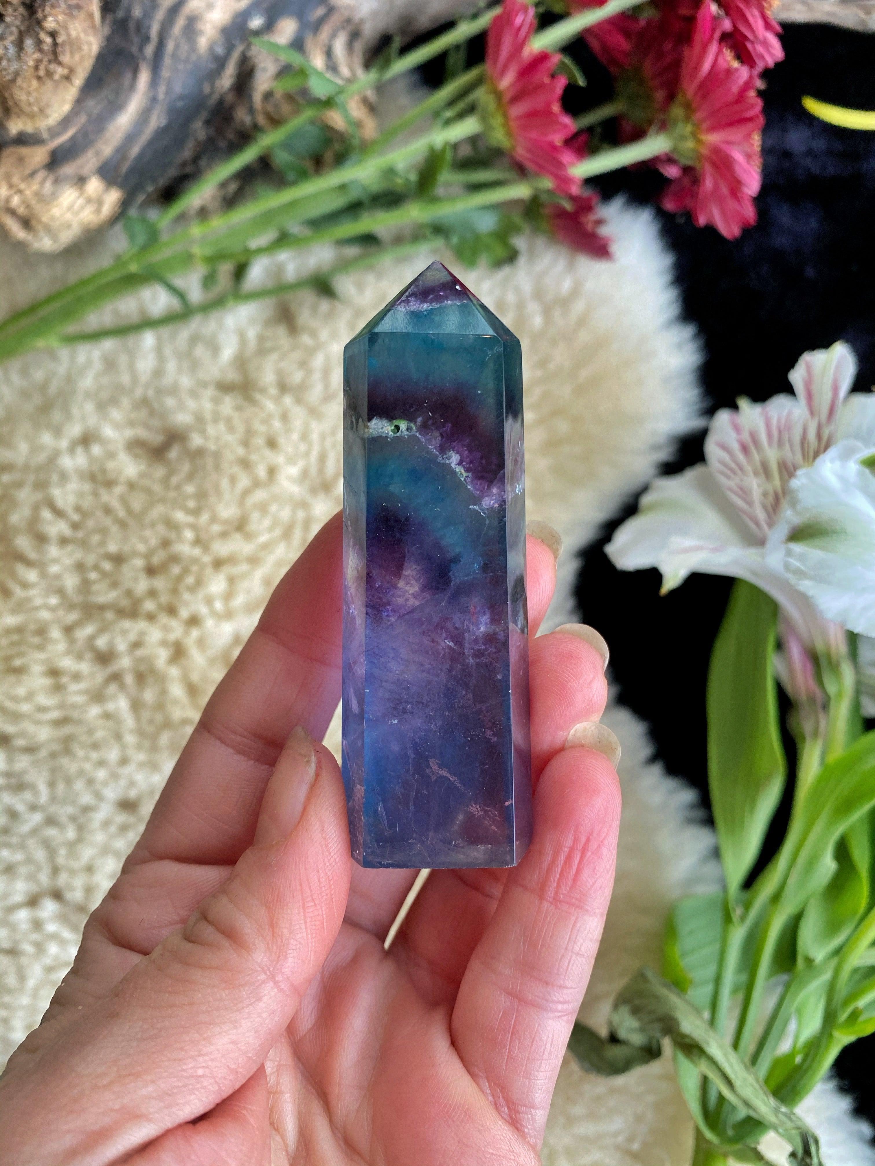 Crystals - Fluorite Wands - Keven Craft Rituals