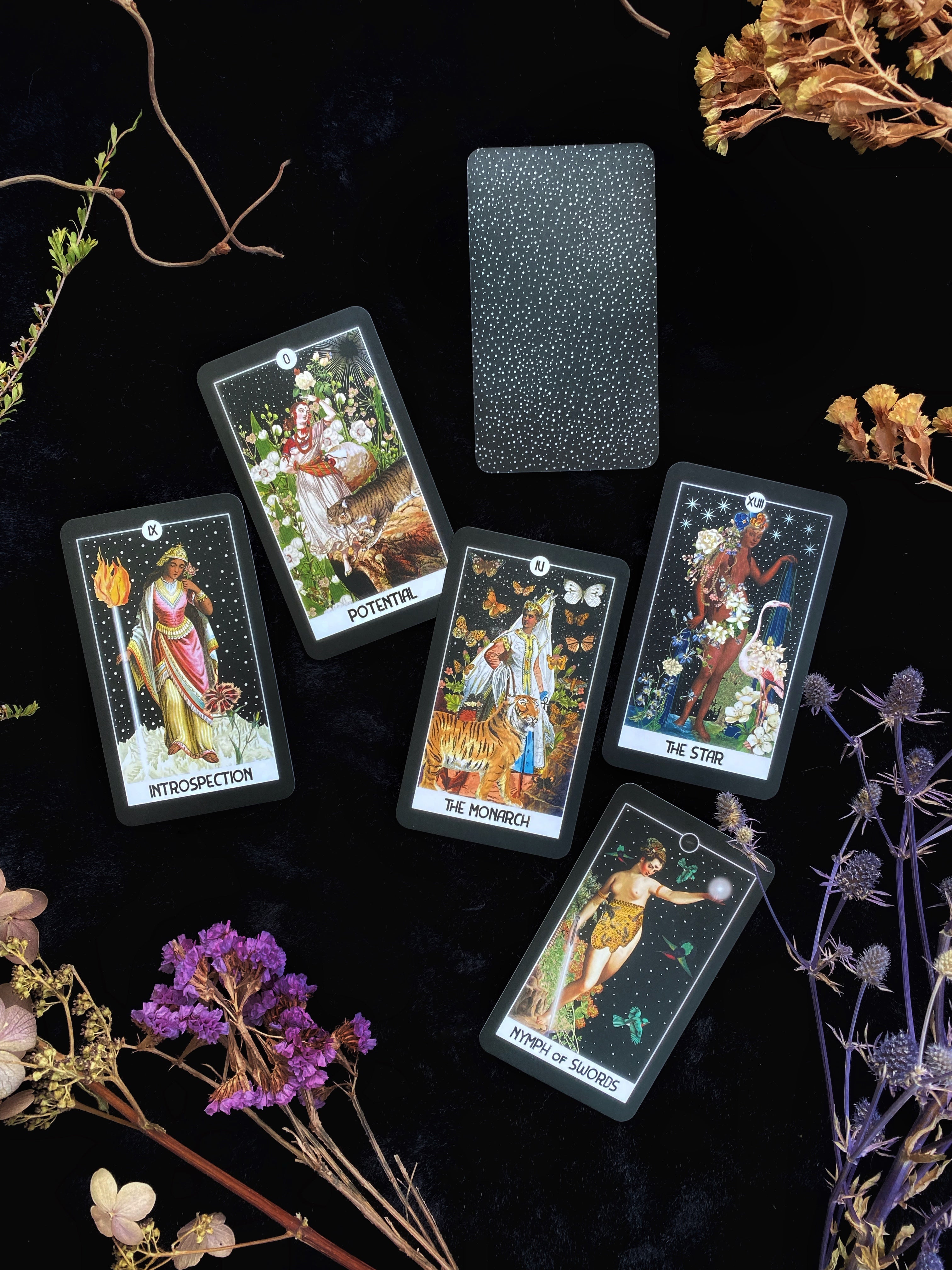 The Intuitive Night Goddess Tarot: Deck and Guidebook