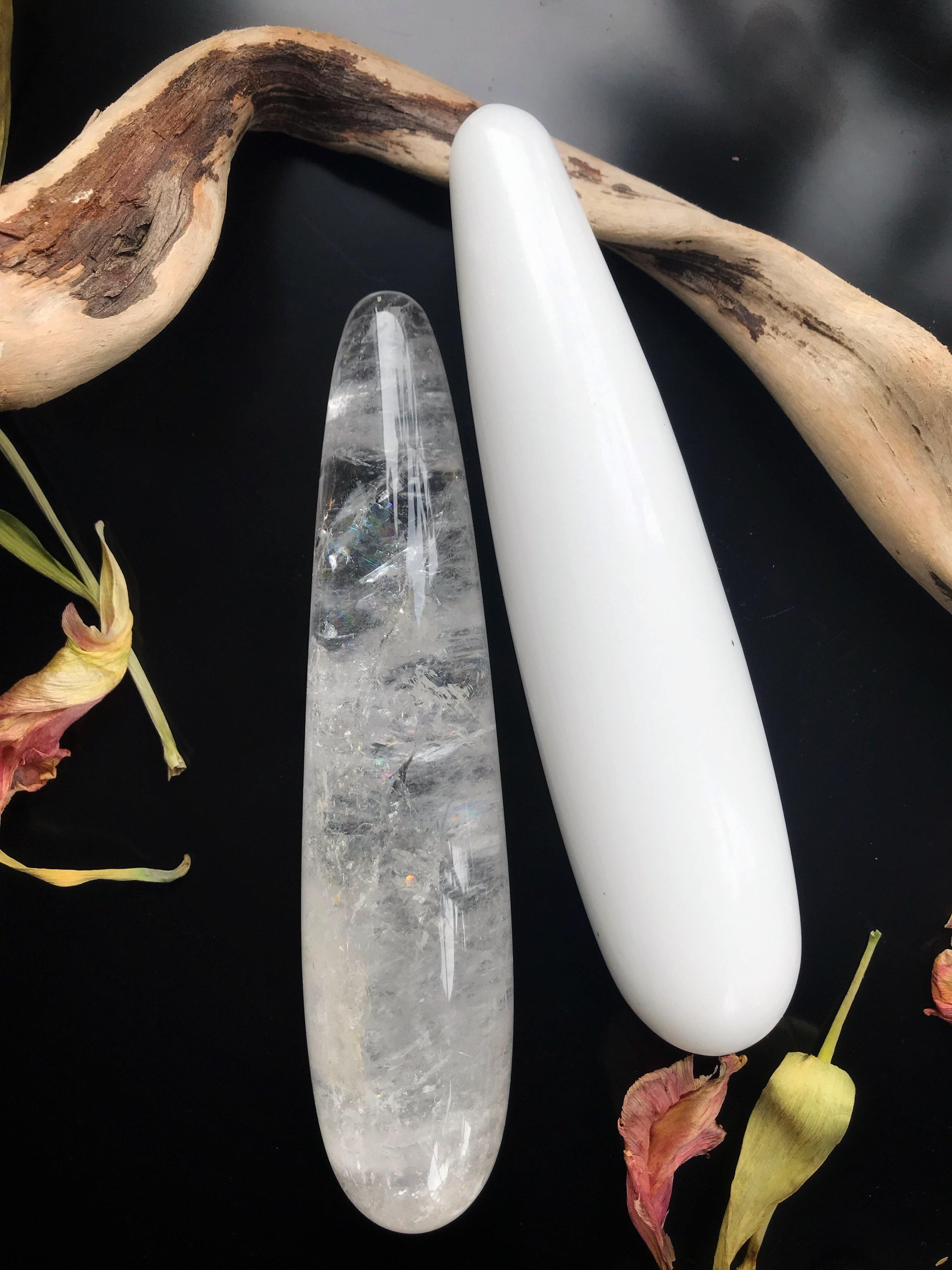 Clear Quartz Intimate Massage Wand - Keven Craft Rituals