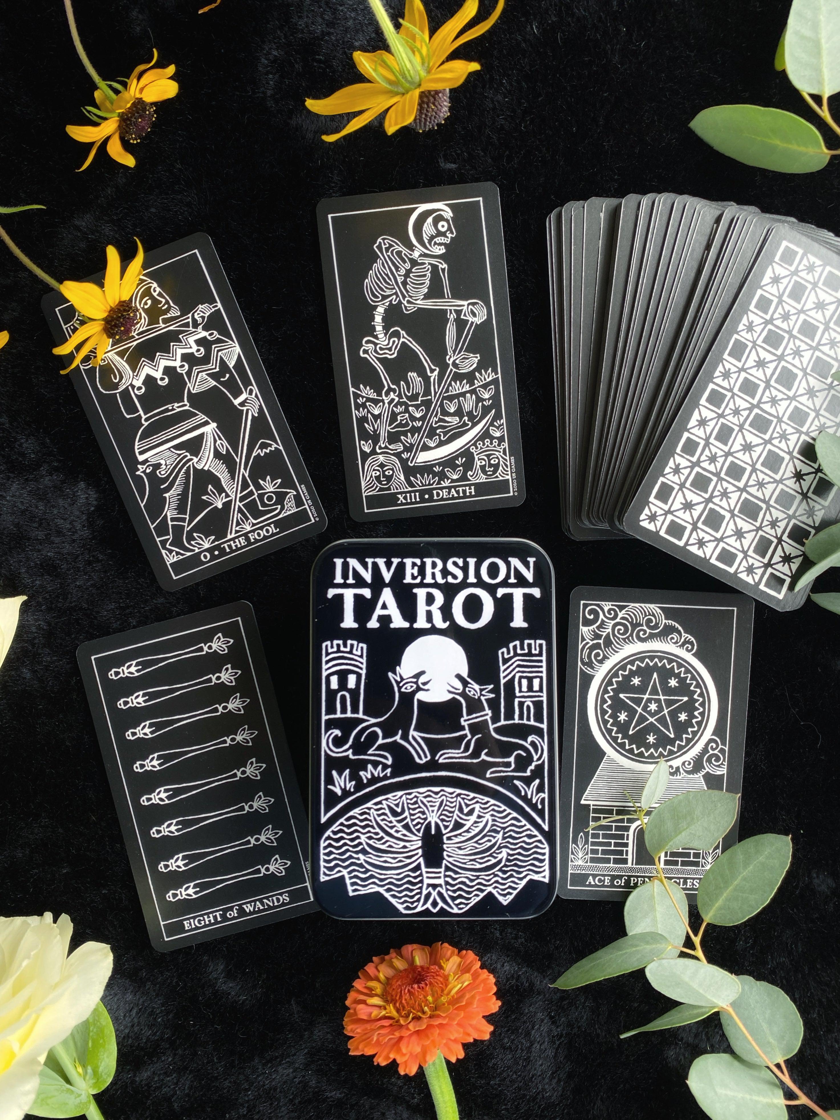 Inversion Tarot in a Tin - Keven Craft Rituals