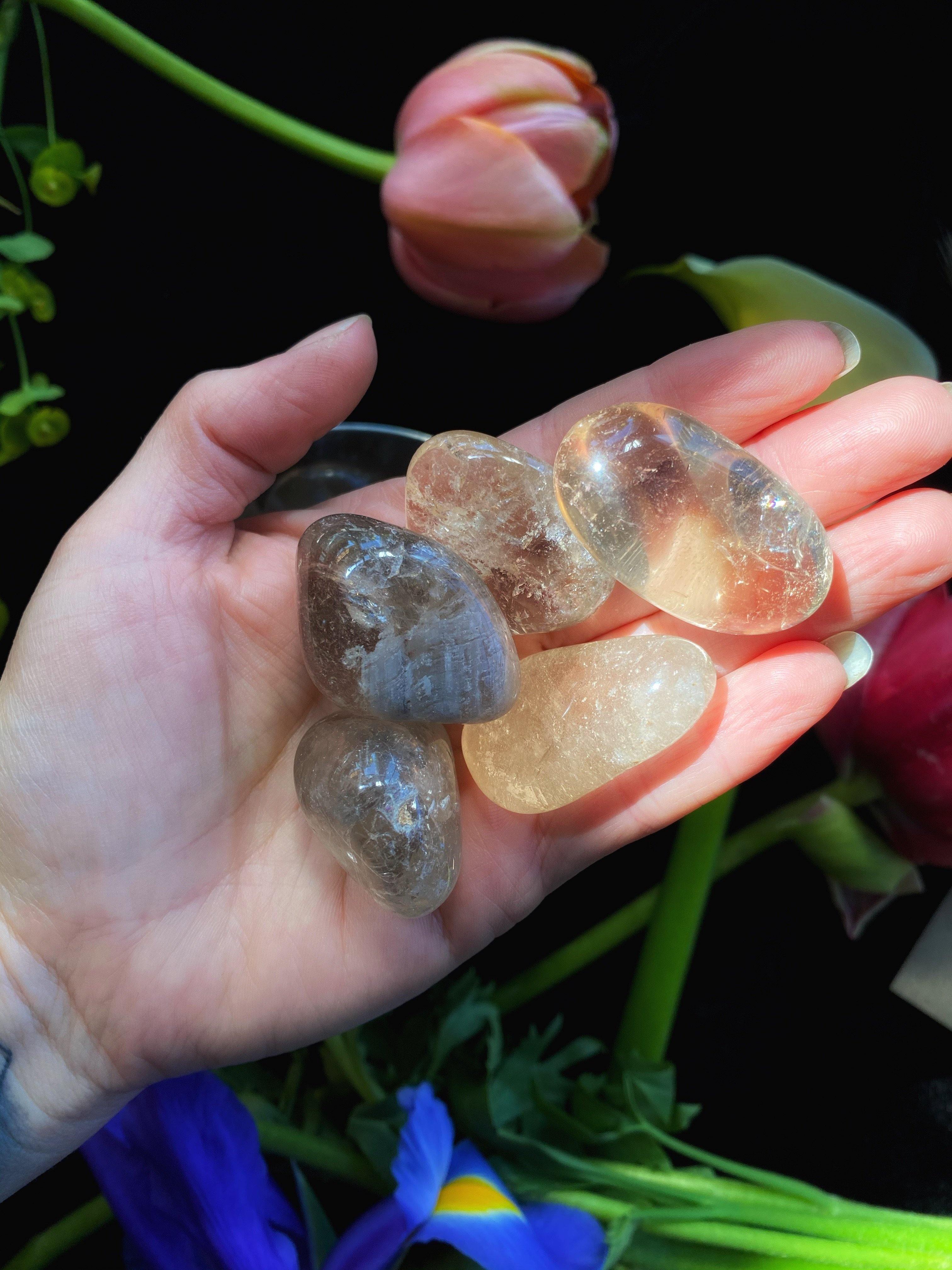 Smoky Quartz - Tumbled - qmeb