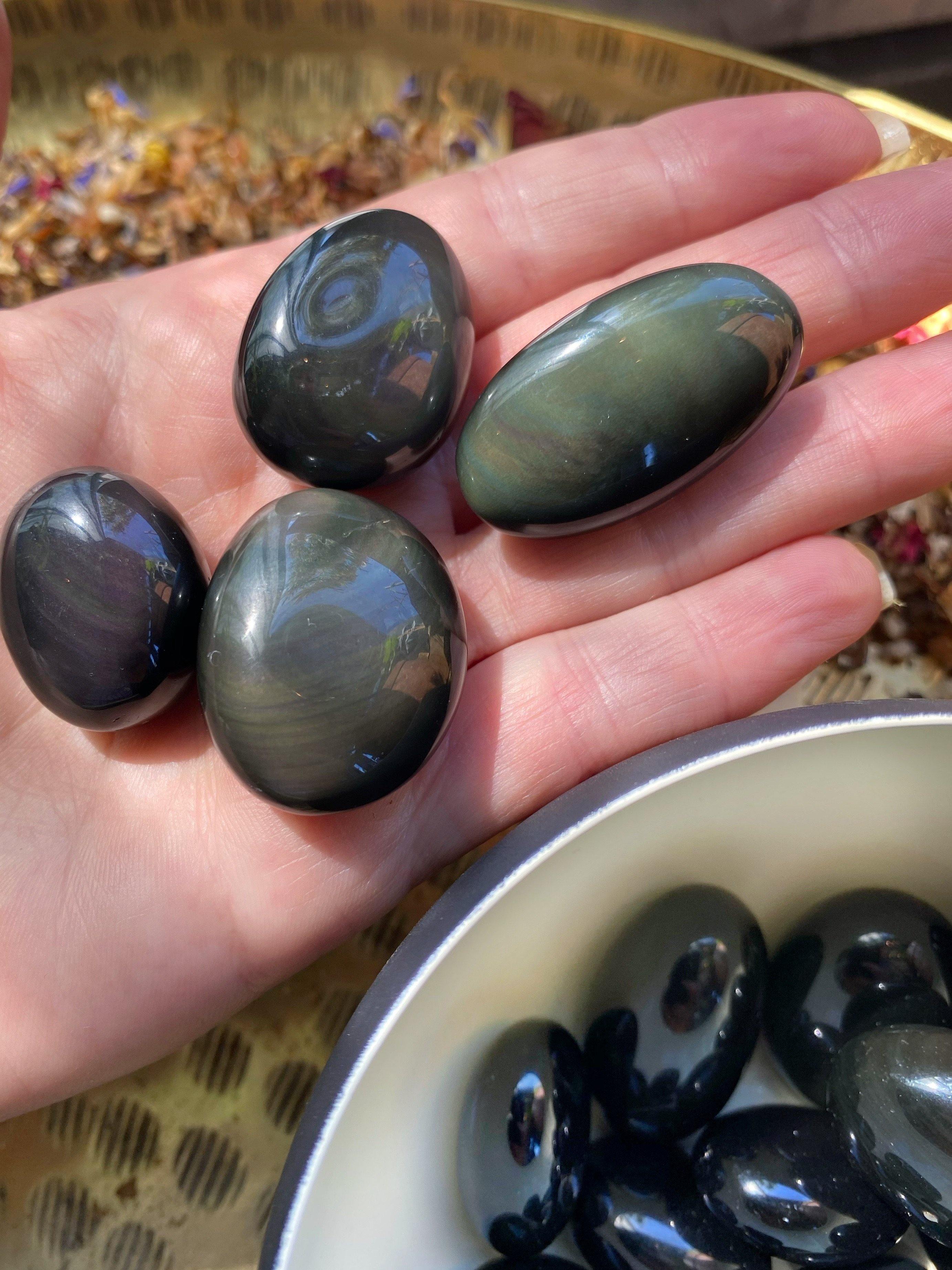 Rainbow Obsidian - Tumbled - Keven Craft Rituals