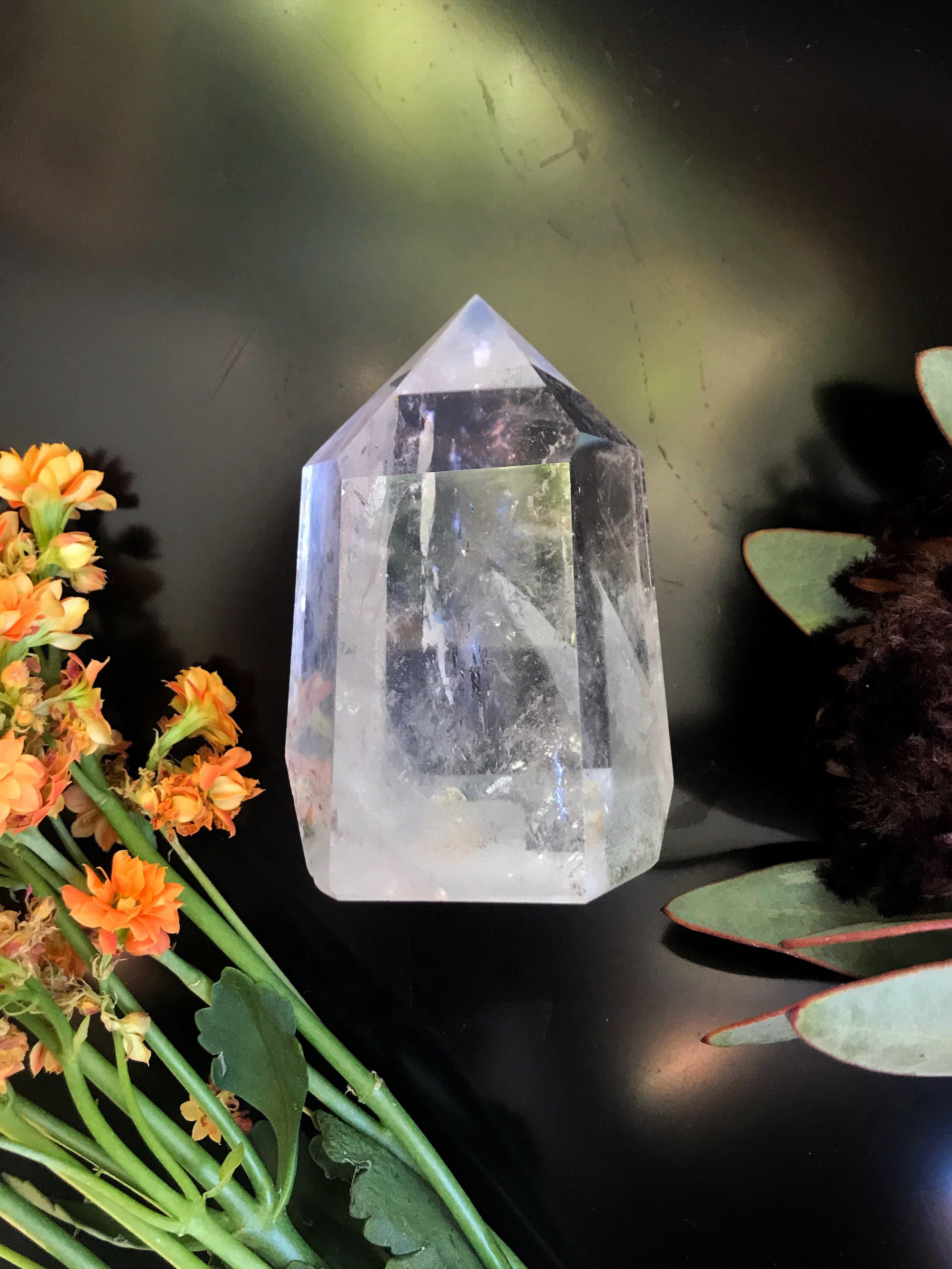 L - XXL Clear, Quartz Point - Keven Craft Rituals