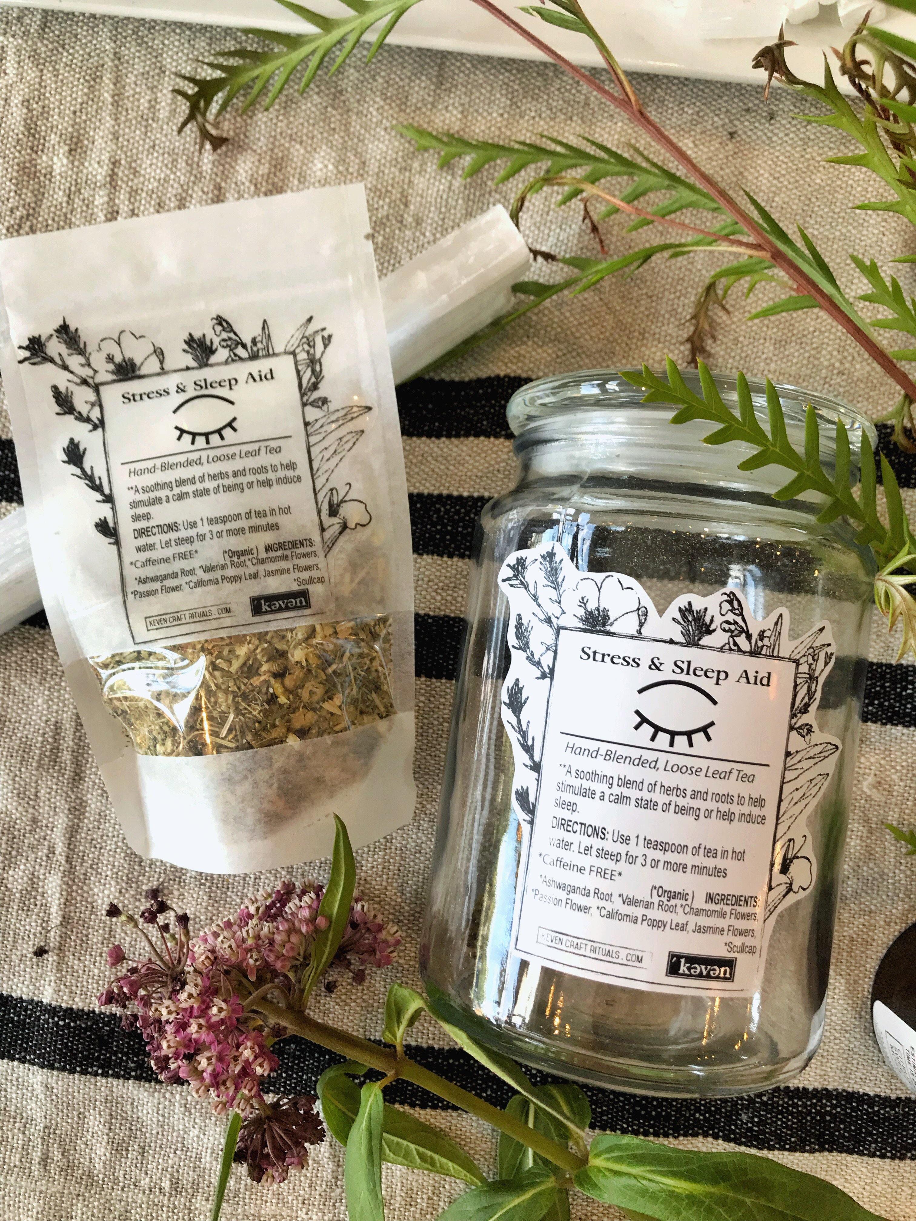 Tea - Stress & Sleep Aid - Keven Craft Rituals