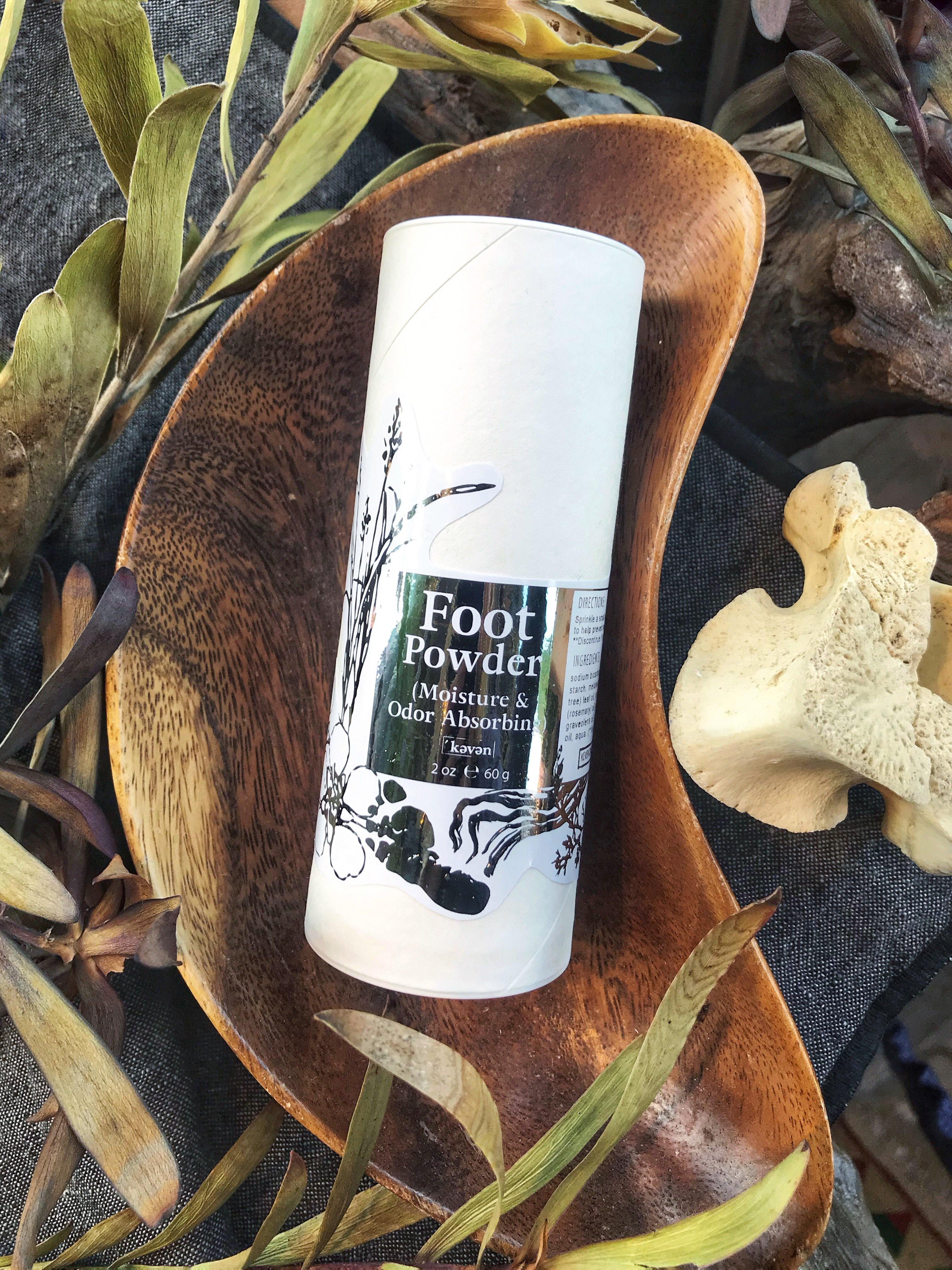 Foot Powder - Talc-Free, Non-Toxic - Keven Craft Rituals