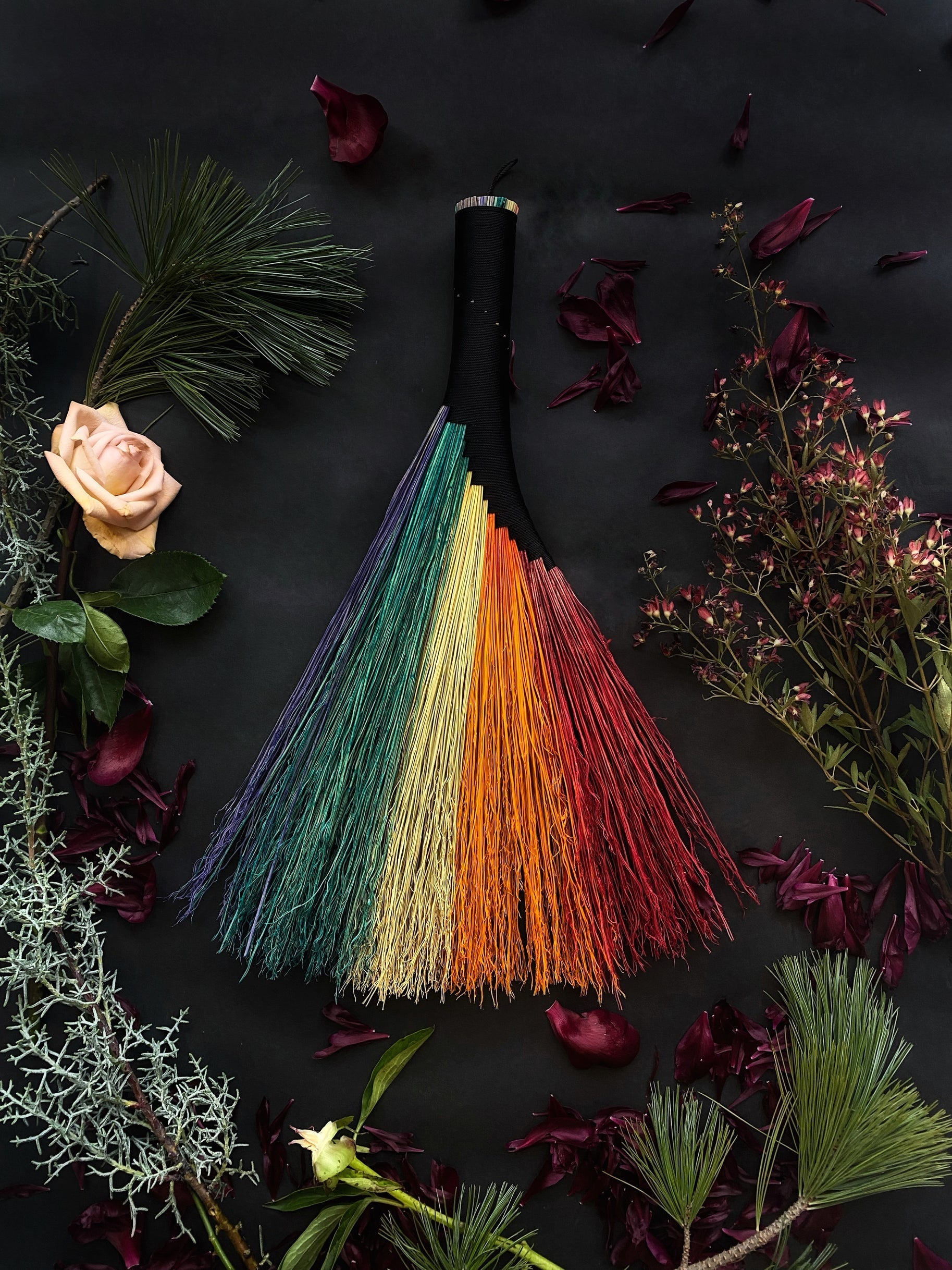 Rainbow Turkey Tail Brooms