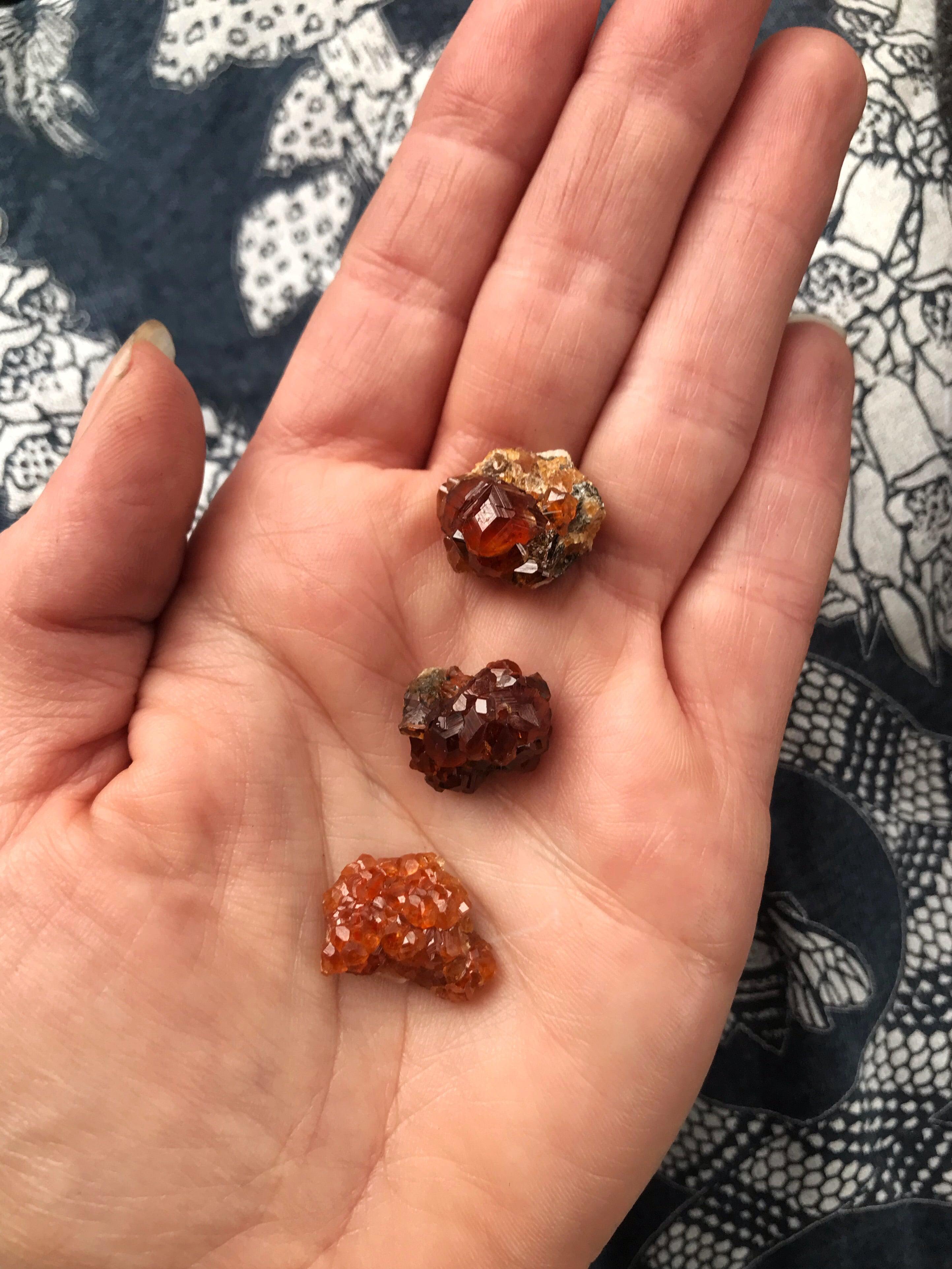 Orange Spessartine Garnet - Keven Craft Rituals