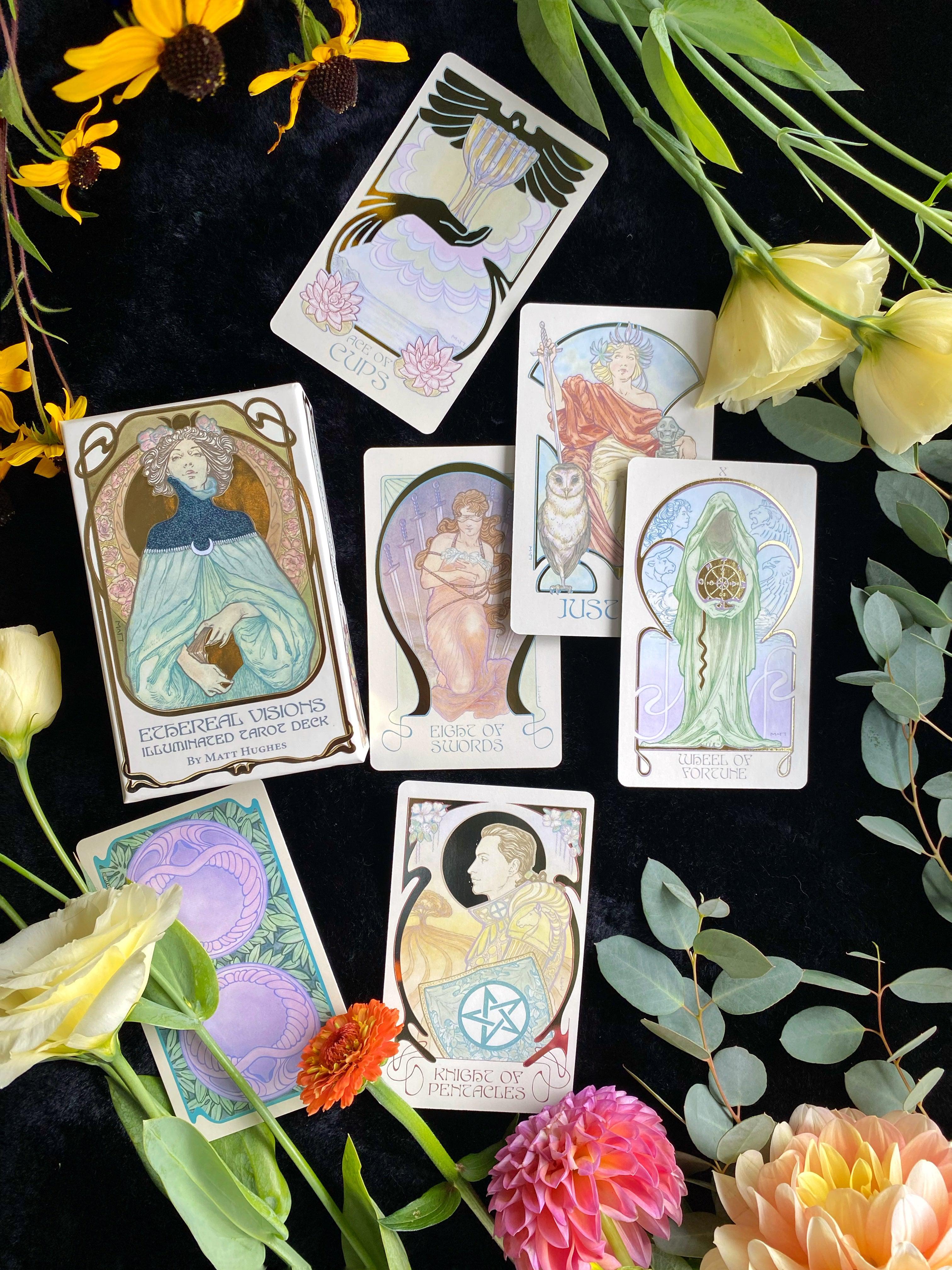 Ethereal Visions: Illuminated Tarot Deck - Keven Craft Rituals