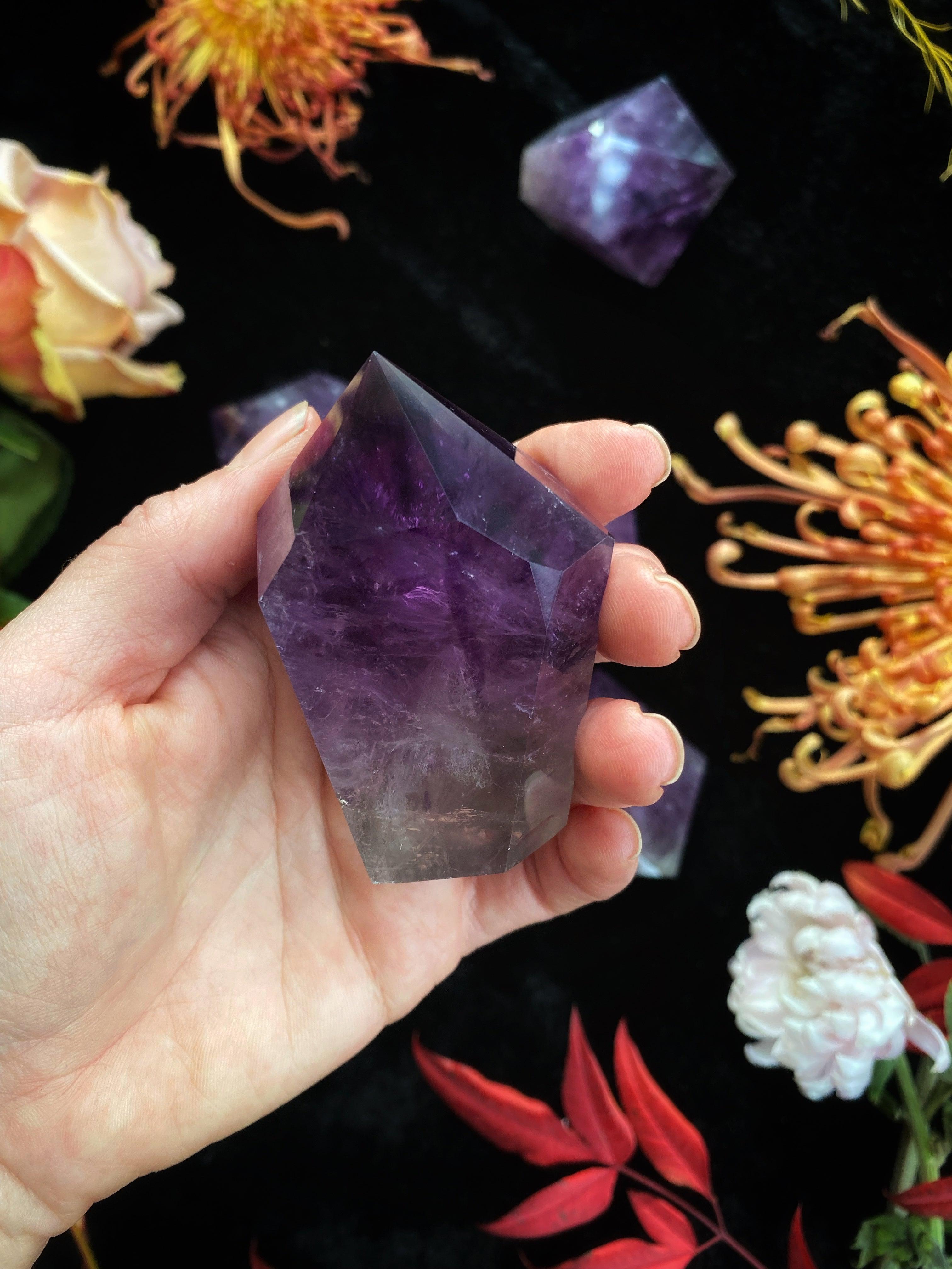 Chunky Amethyst Points - Keven Craft Rituals